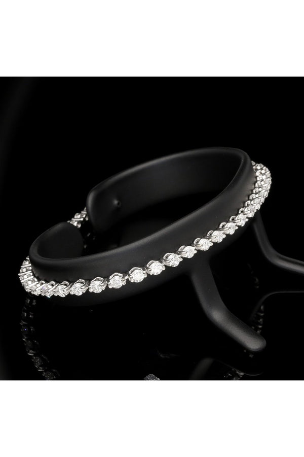 Second Hand 18ct White Gold Diamond Bracelet 2.50ct