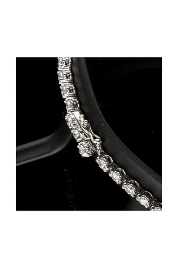 Second Hand 18ct White Gold Diamond Bracelet 2.50ct