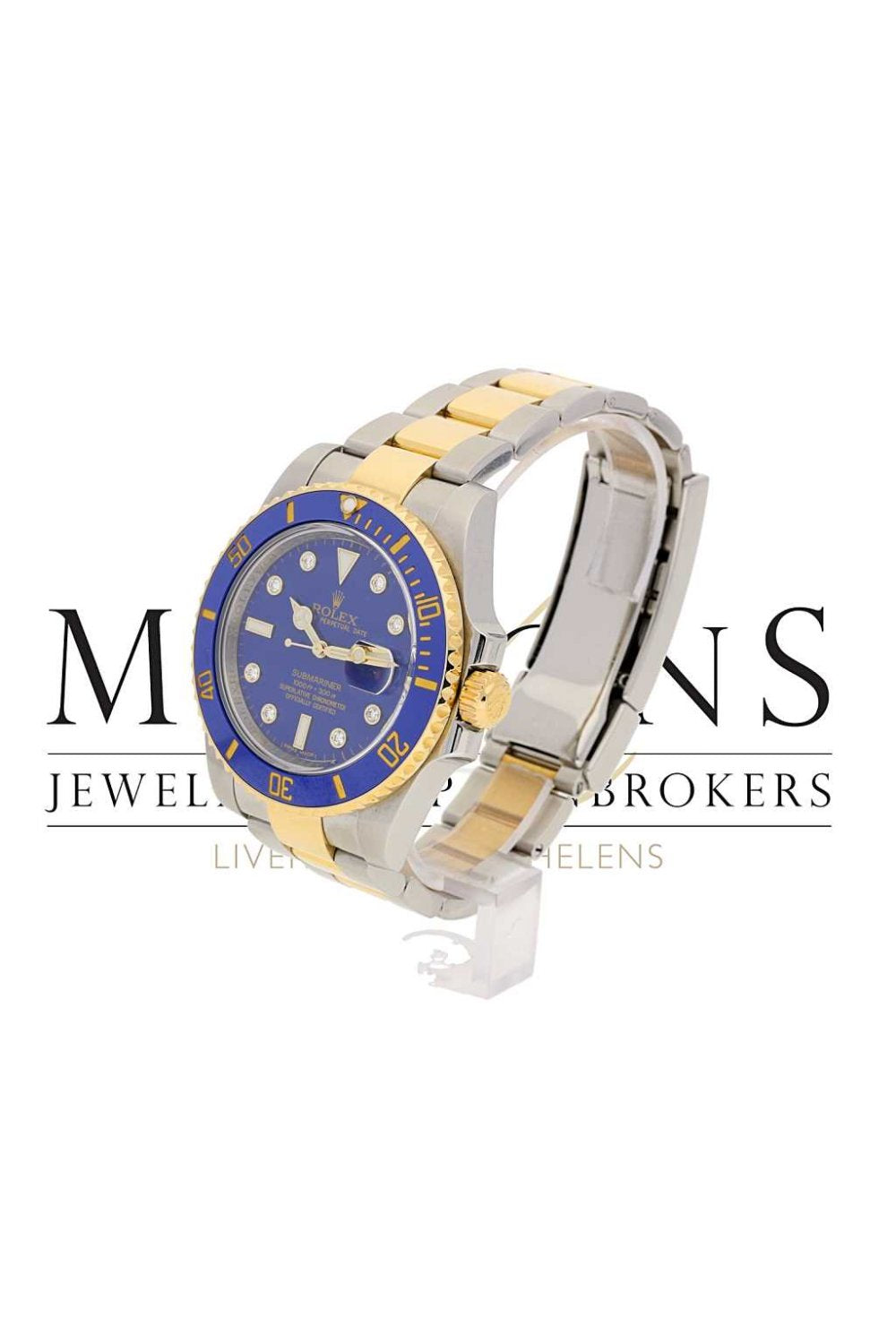 Pre-Owned Rolex Submariiner 116613 LB Diamond Dial