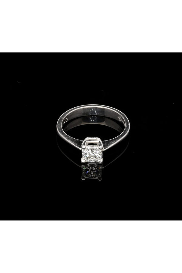 1.00ct Princess Cut Diamond Engagement Ring
