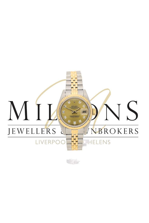 Pre-Owned Lady's Rolex Datejust 69173 with Diamond Dial