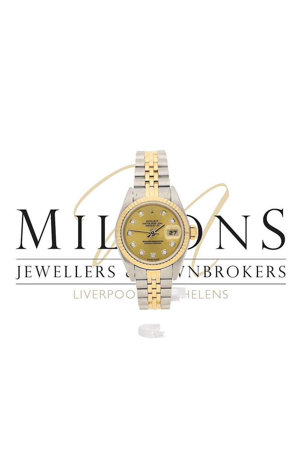 Lady's Second Hand Rolex Datejust 79173