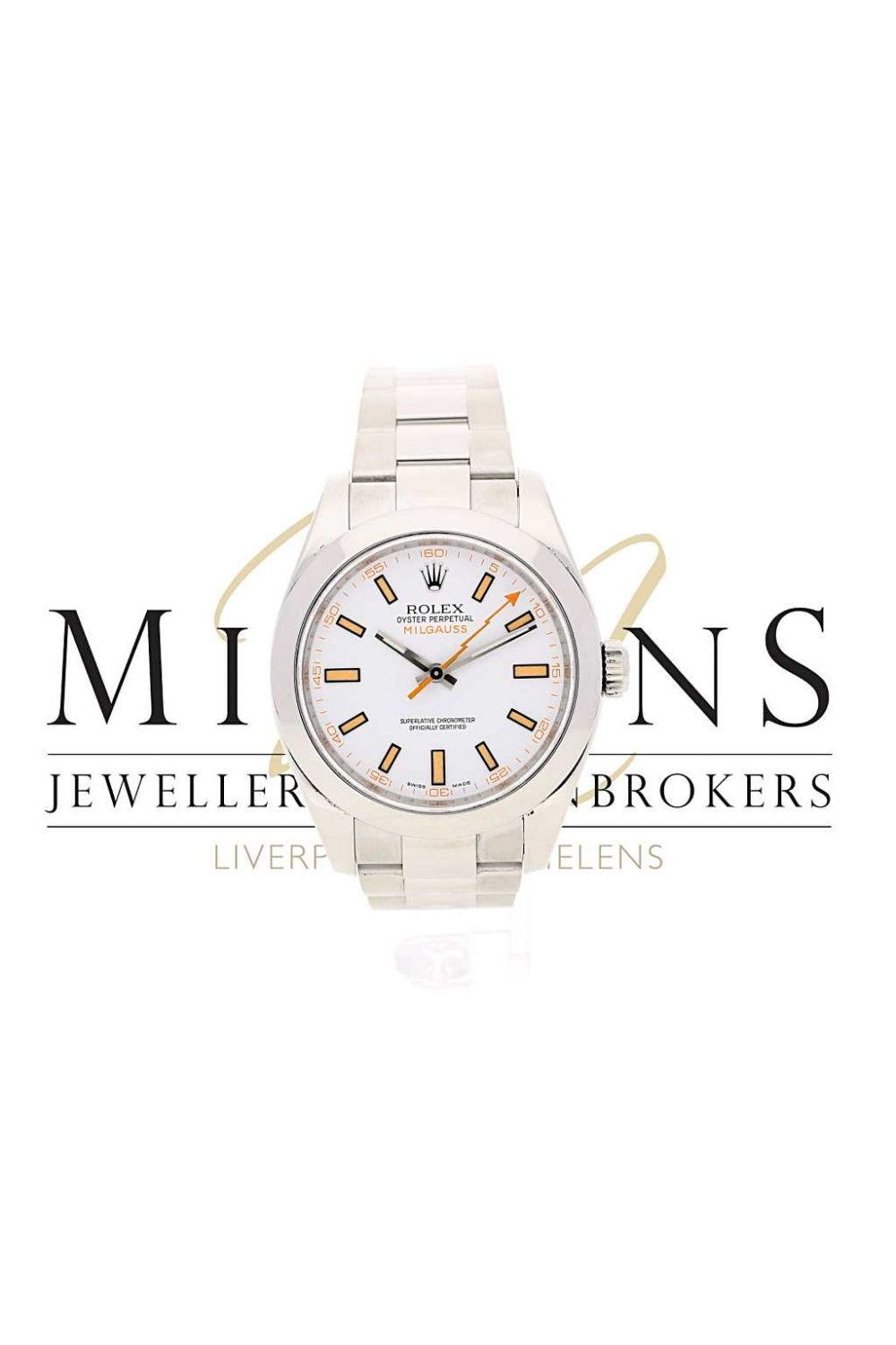 Second Hand Rolex Oyster Perpetual Milgauss 116400