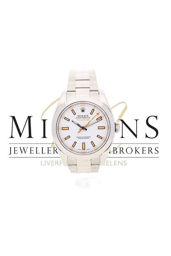 Second Hand Rolex Oyster Perpetual Milgauss 116400