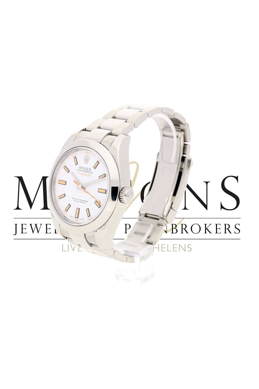 Second Hand Rolex Oyster Perpetual Milgauss 116400
