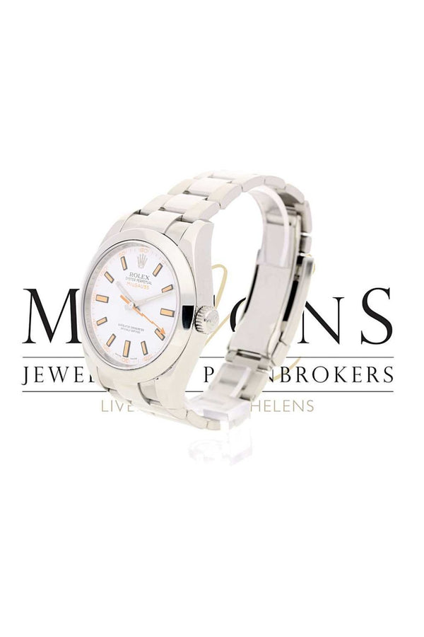 Second Hand Rolex Oyster Perpetual Milgauss 116400