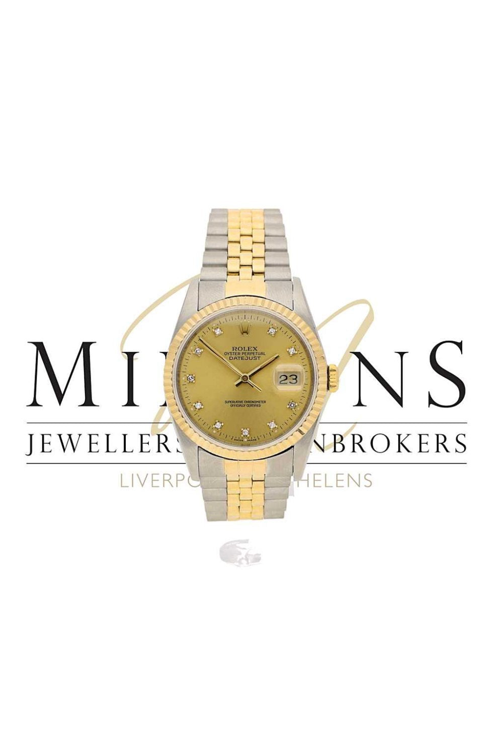 Second Hand Rolex Oyster Perpetual Datejust 16233
