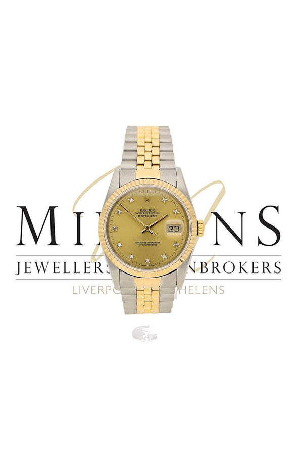 Second Hand Rolex Oyster Perpetual Datejust 16233