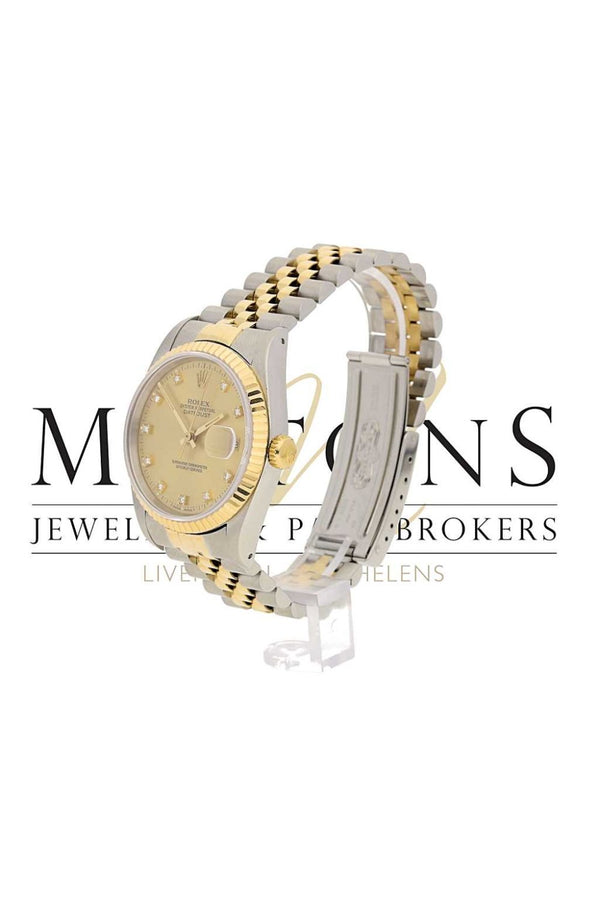 Second Hand Rolex Oyster Perpetual Datejust 16233