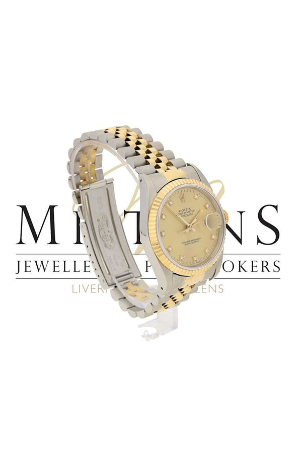 Second Hand Rolex Oyster Perpetual Datejust 16233