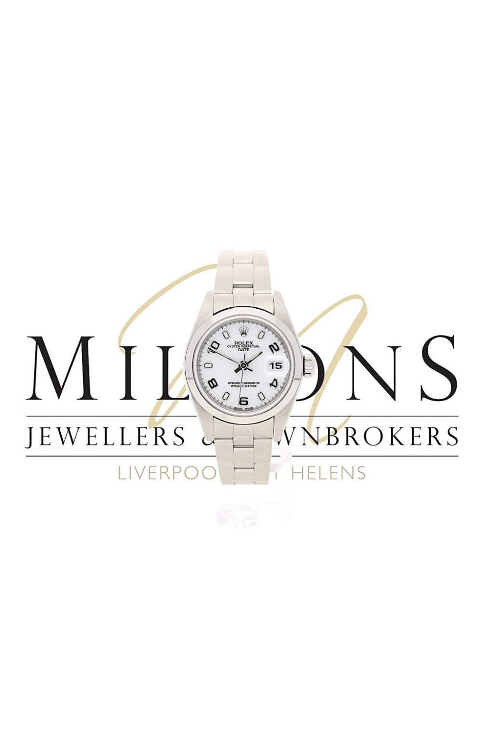 Lady's Second Hand Rolex Date 79160.