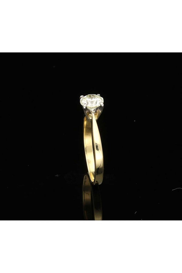 0.94ct Diamond Engagement Ring in 18ct Yellow Gold