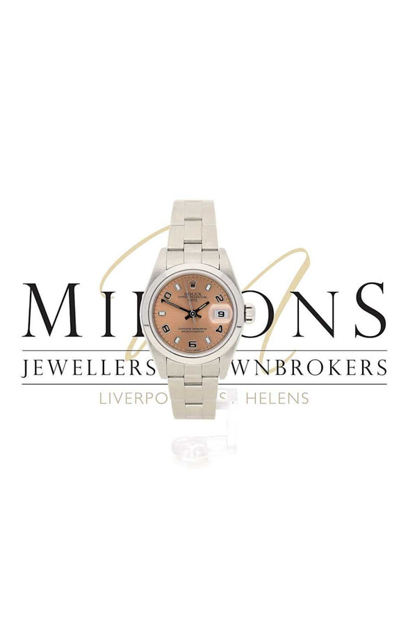Pre-owned Lady's Rolex Date 79160 with Copper Dial