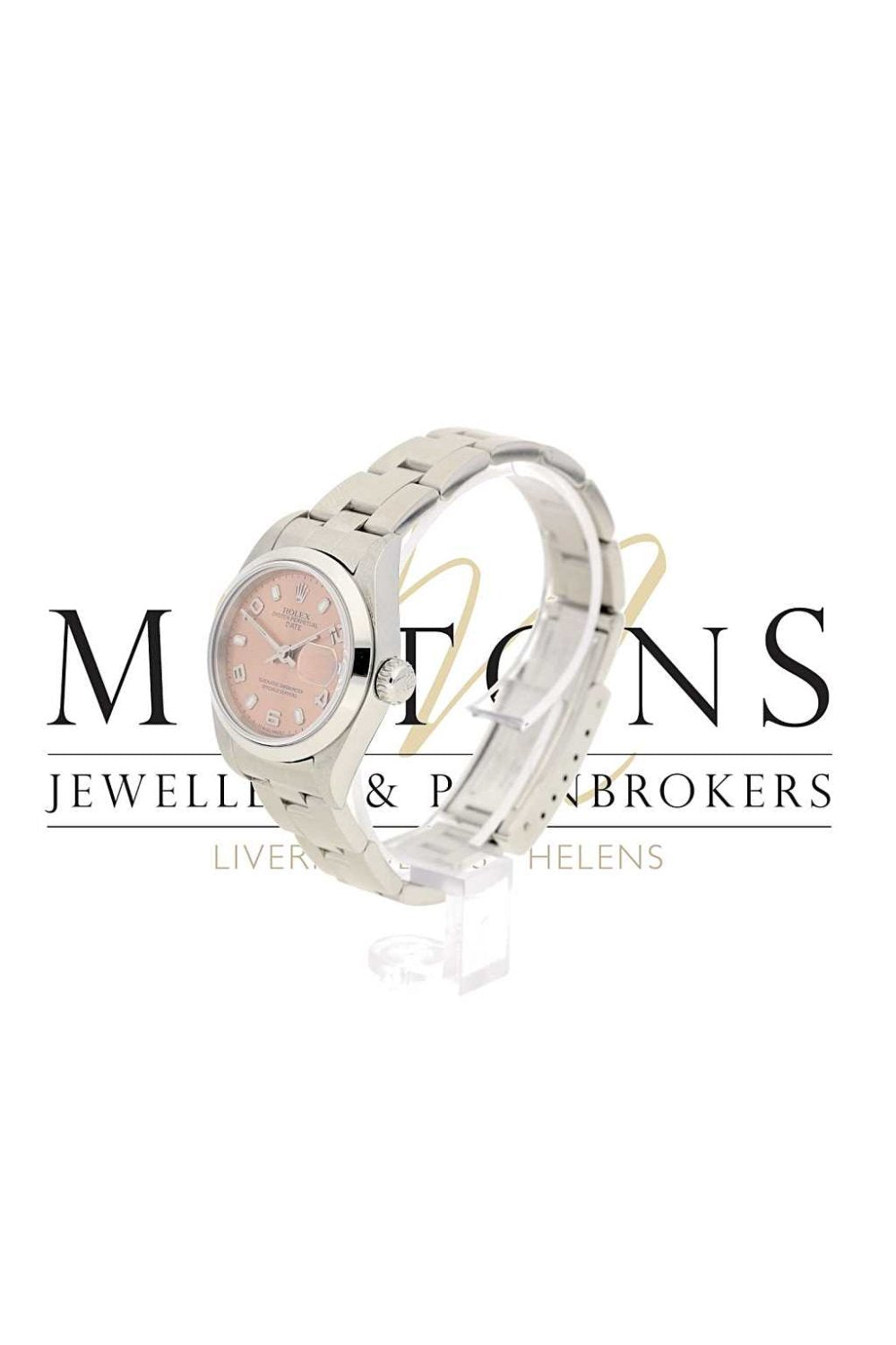 Pre-owned Lady's Rolex Date 79160 with Copper Dial