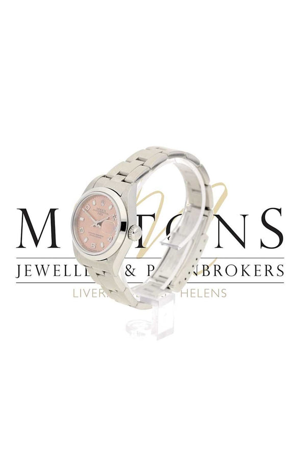 Pre-owned Lady's Rolex Date 79160 with Copper Dial