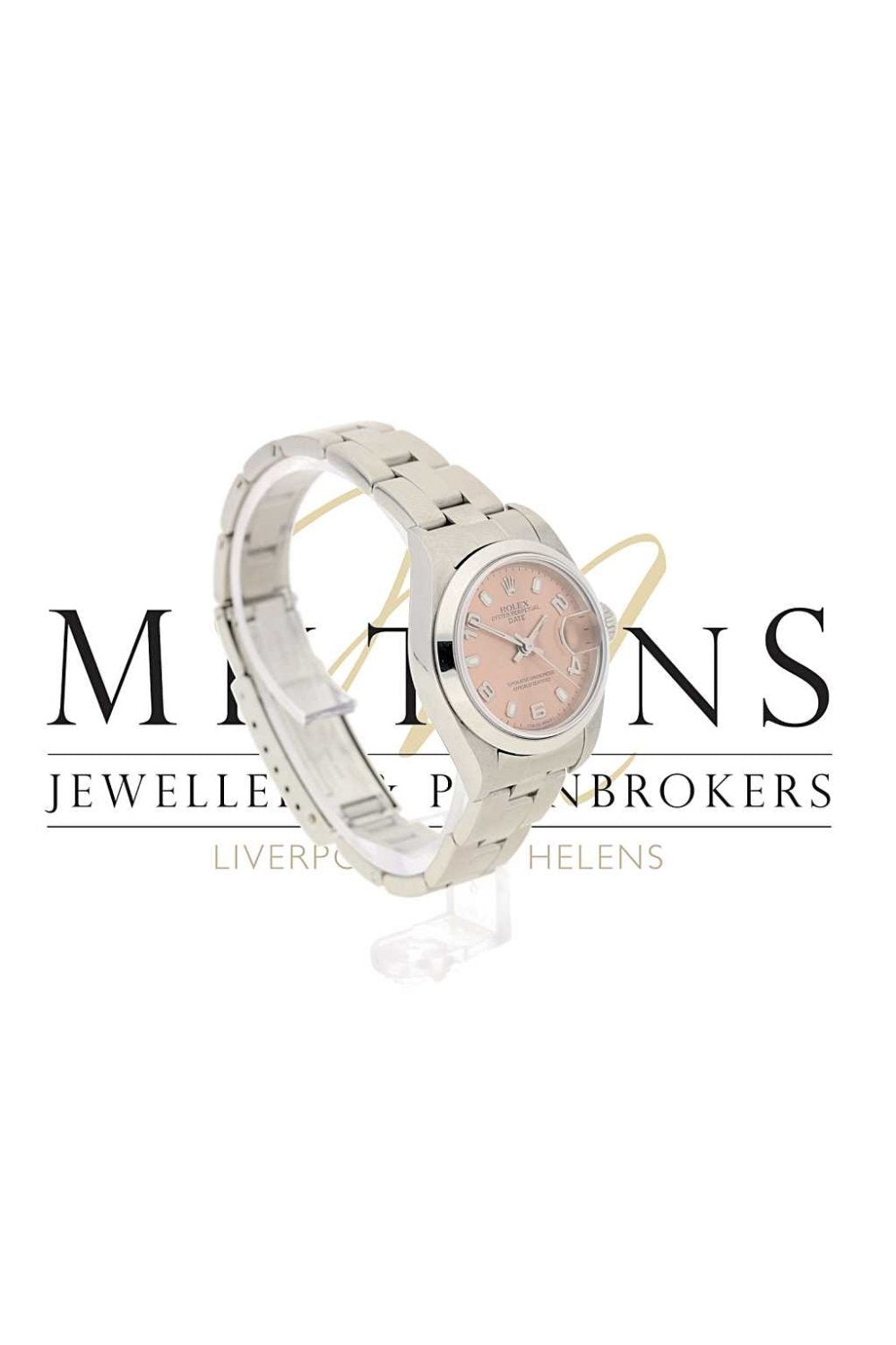 Pre-owned Lady's Rolex Date 79160 with Copper Dial