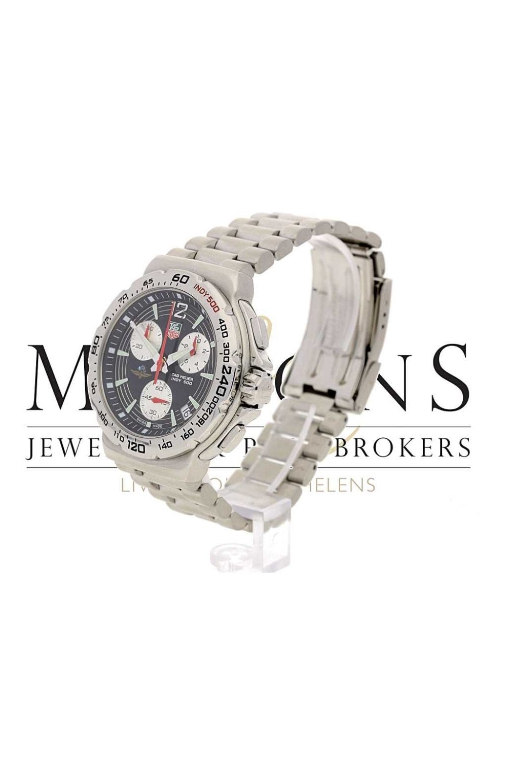 Second Hand Tag Heuer Indy 500 Chronograph Watch ref CAC111B