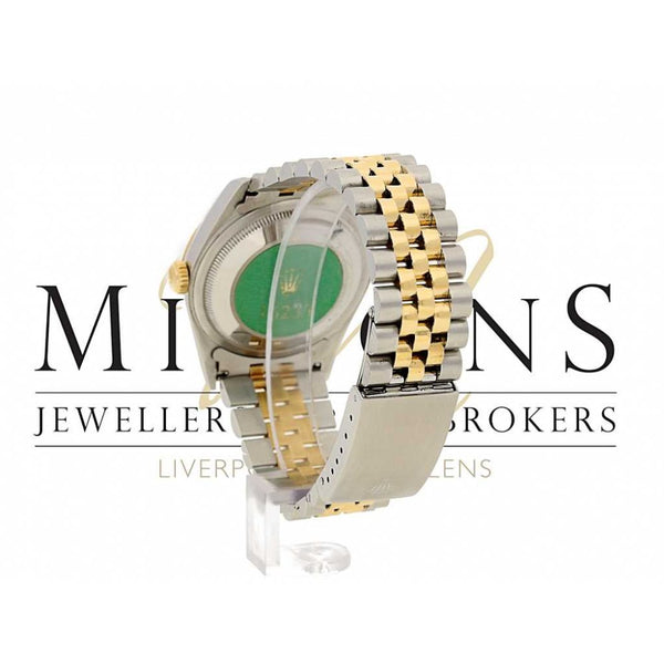 Gents Second Hand Rolex Datejust 16233 - Jubilee Diamond Dial