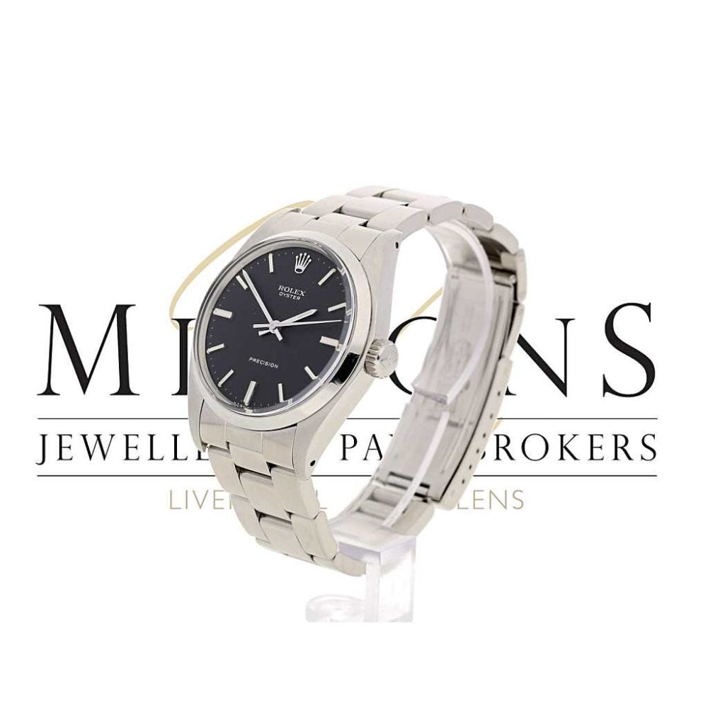 Vintage 1973 Gents Stainless Steel Rolex Oyster Precision 6426