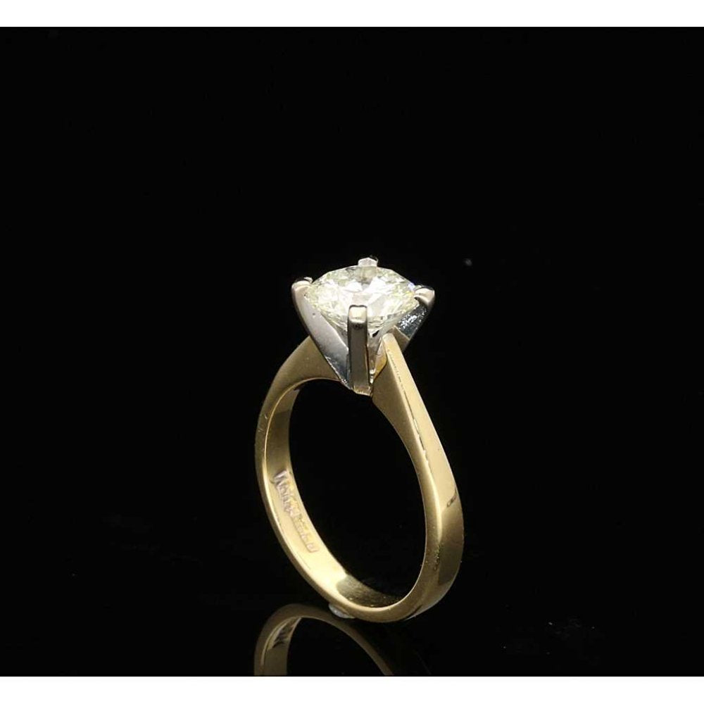 1.50ct Round Brilliant Cut Diamond Engagement Ring - 18ct Gold