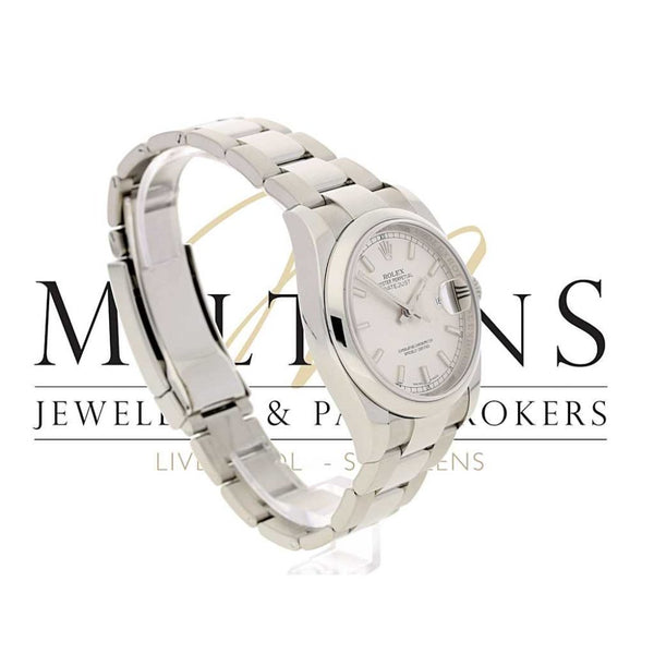 Second Hand Rolex Datejust 116200 - Silver Dial - Dated 2014