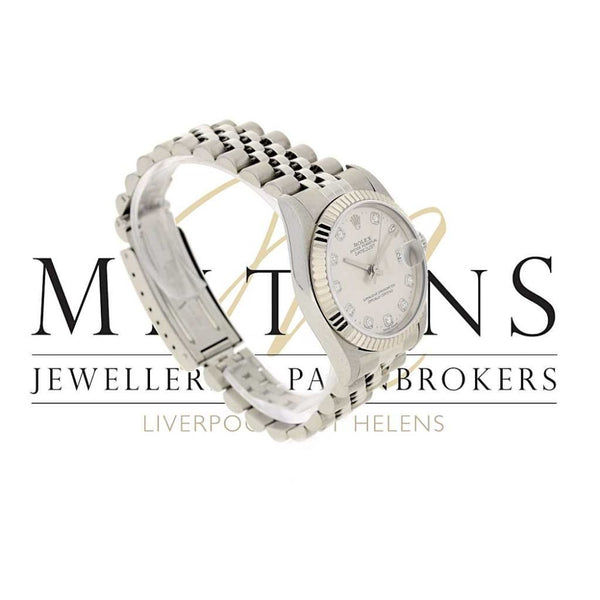 Second Hand Rolex Datejust Midsize 68274 Watch - Diamond Dial