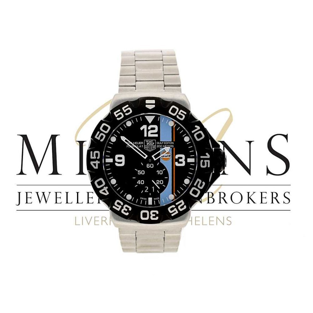 Tag Heuer Formula 1 Professional WAH1013 - Black Gulf Dial