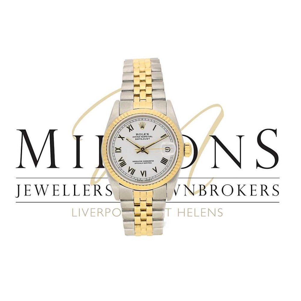 Second Hand Midsize Rolex Datejust 68273 Watch - 1992