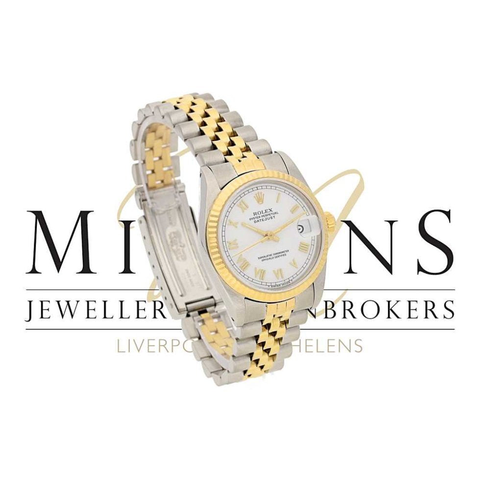 Second Hand Midsize Rolex Datejust 68273 Watch - 1992