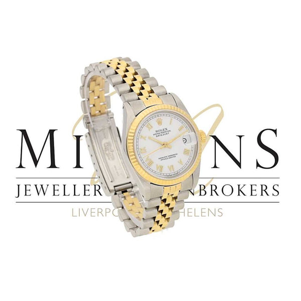 Second Hand Midsize Rolex Datejust 68273 Watch - 1992