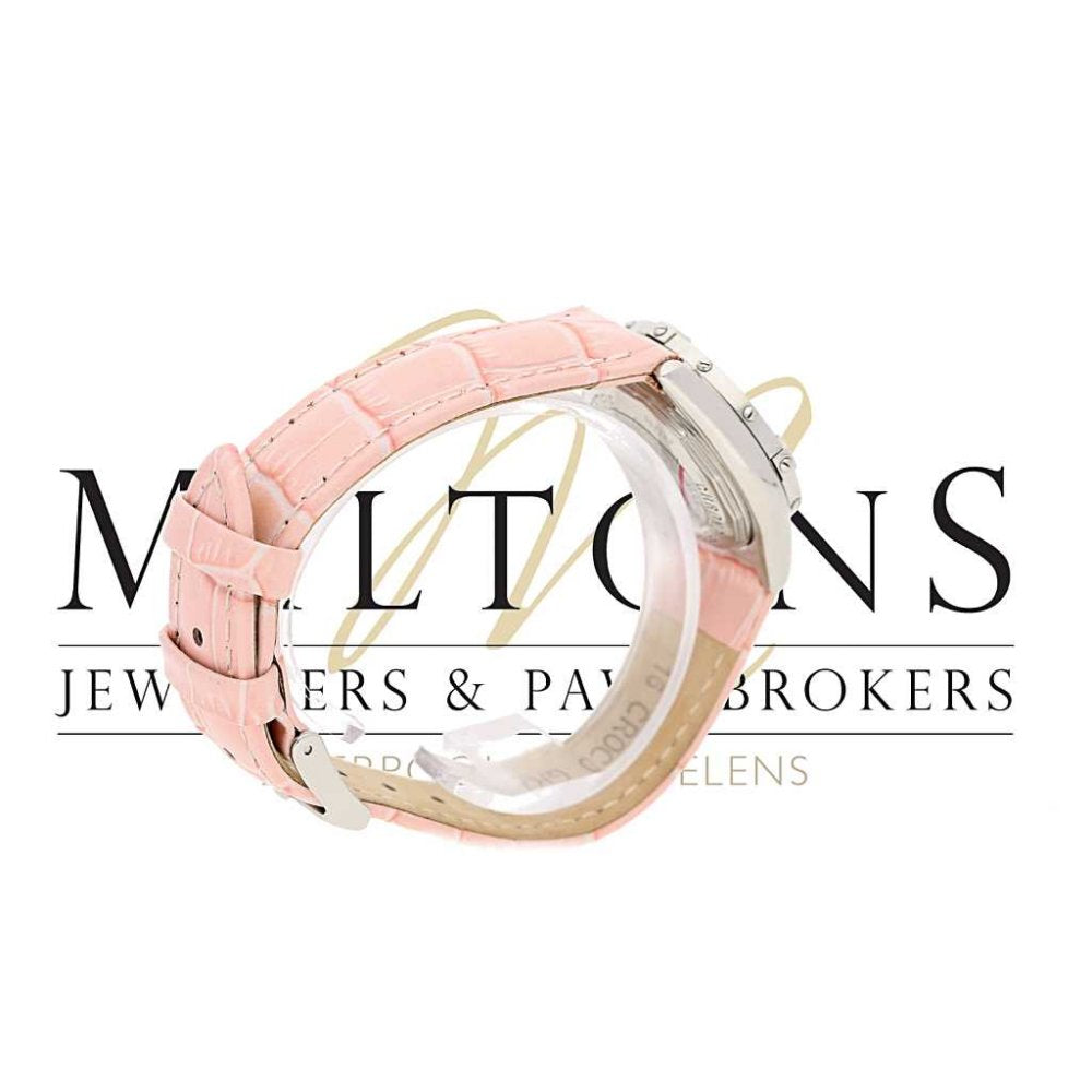 Lady's Second Hand Breitling Callistino Watch A72345 - Pink