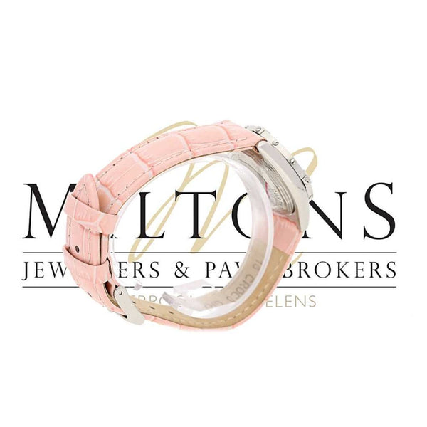 Lady's Second Hand Breitling Callistino Watch A72345 - Pink