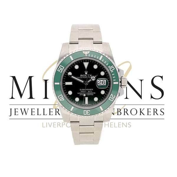 Unworn 2015 Rolex Submariner 116610 LV - The Hulk
