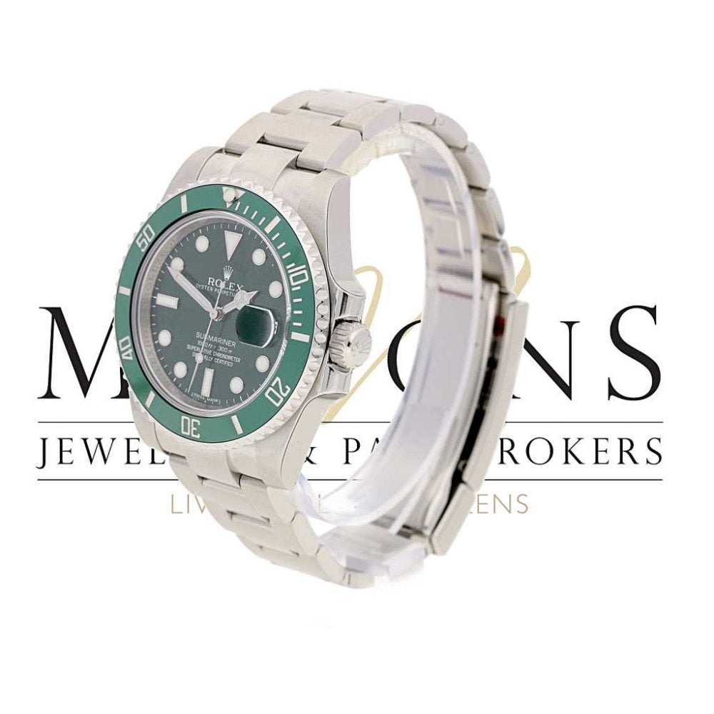 Unworn 2015 Rolex Submariner 116610 LV - The Hulk