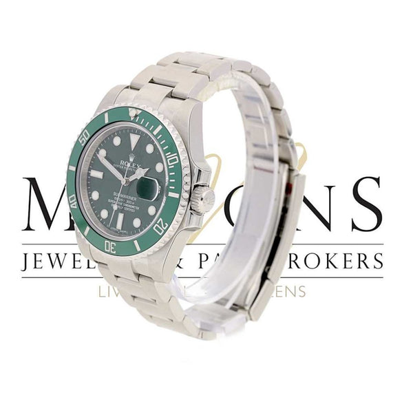 Unworn 2015 Rolex Submariner 116610 LV - The Hulk
