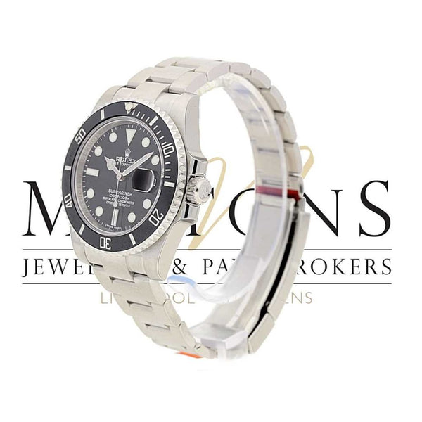 Unworn 2015 Rolex Submariner Date Watch 116610LN - Black