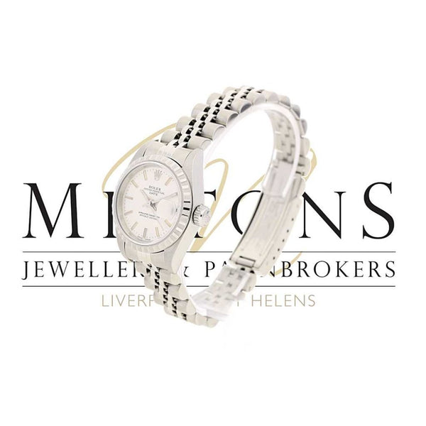 Second Hand Rolex Lady Oyster Perpetual 79240 - Silver Dial