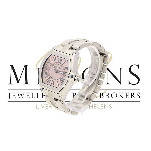 Second Hand Lady's Cartier Roadster Pink