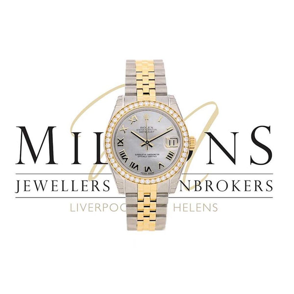 Unworn Rolex Datejust 178383 - 31mm Case - Diamond Bezel
