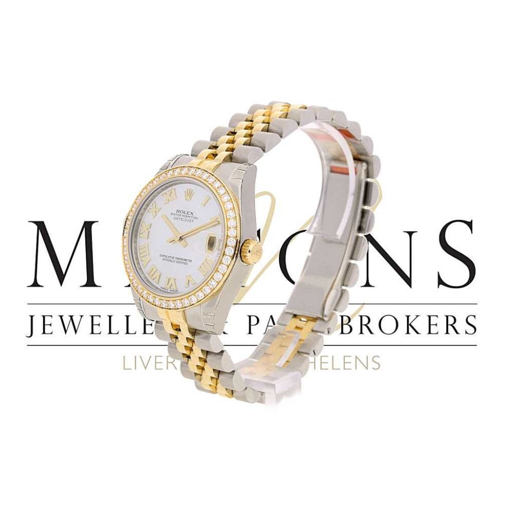 Unworn Rolex Datejust 178383 - 31mm Case - Diamond Bezel