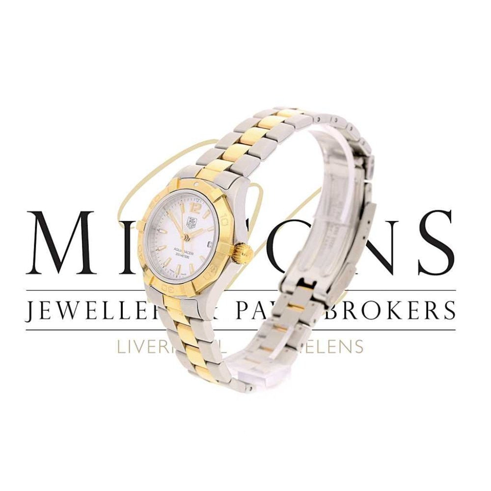 Unworn 2015 Lady's Tag Heuer Aquaracer Watch WAF1424.BB0814