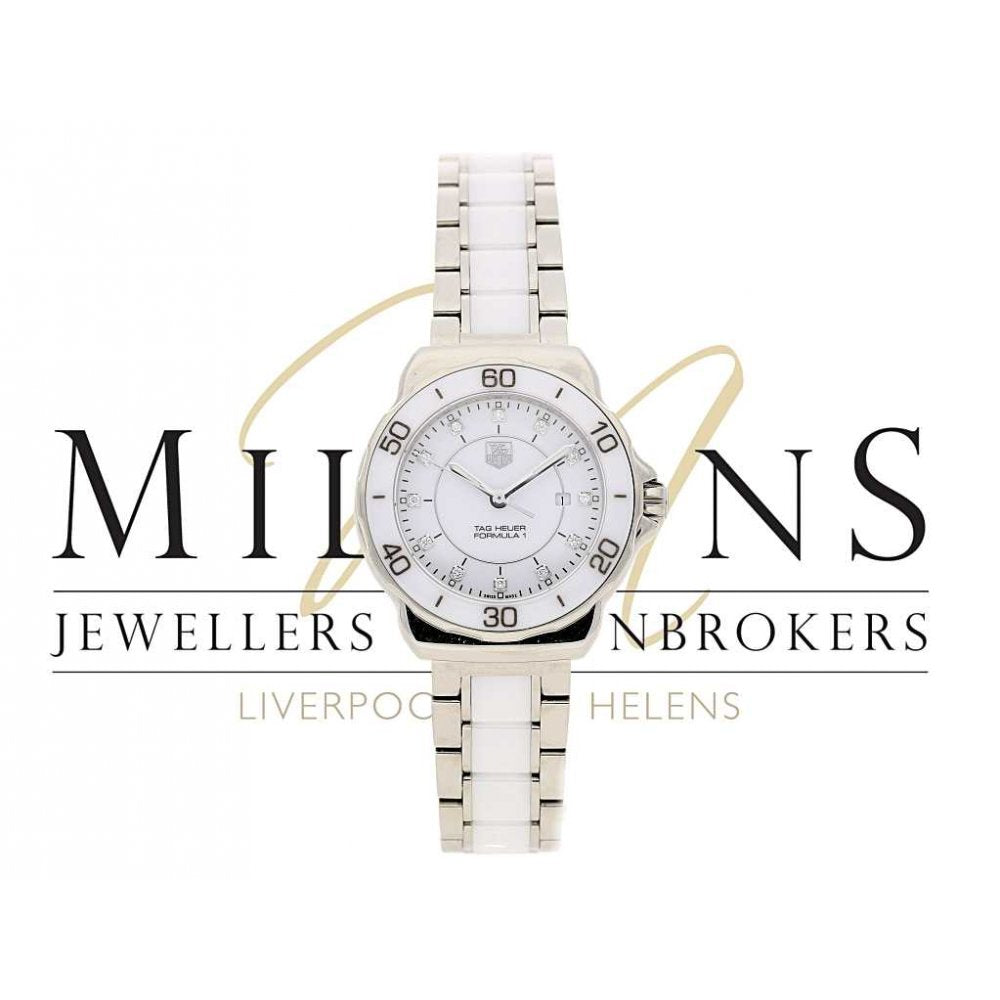 Unworn 2015 Lady's Tag Heuer Formula 1 WAH1212 - White