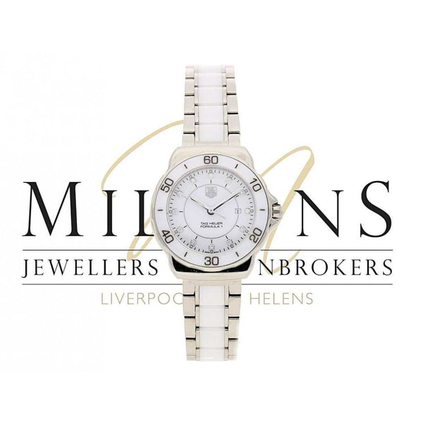 Unworn 2015 Lady's Tag Heuer Formula 1 WAH1212 - White