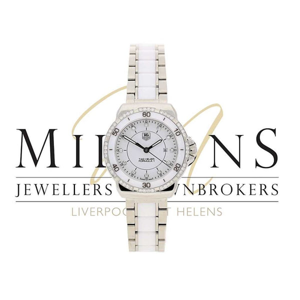 Unworn Lady's Tag Heuer Formula 1 - Diamond Bezel - White
