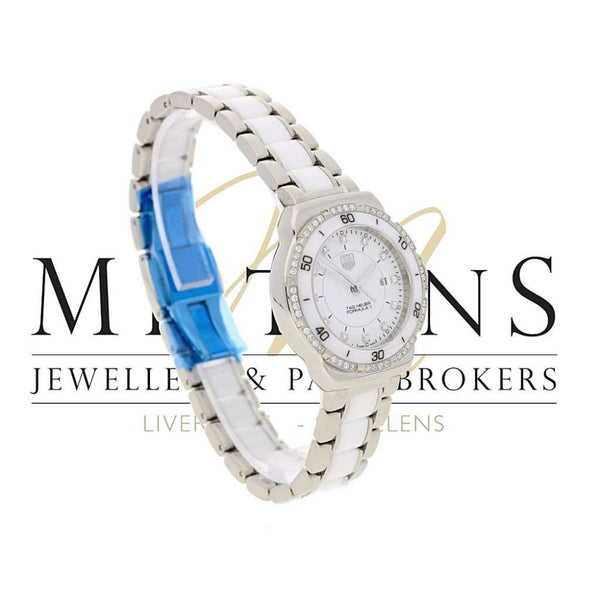 Unworn Lady's Tag Heuer Formula 1 - Diamond Bezel - White