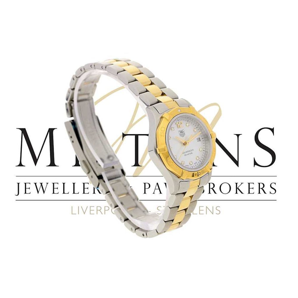 Unworn Lady's Tag Heuer Aquaracer WAF1425 - Diamond Dial