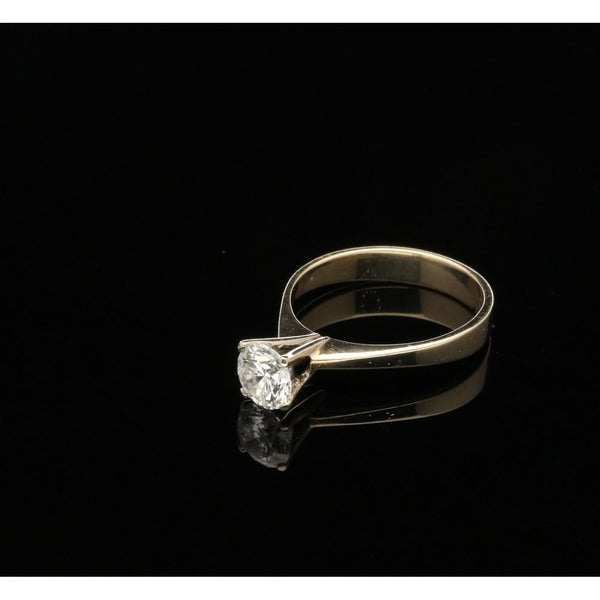 0.68ct Diamond Engagement Ring - 9ct Yellow Gold