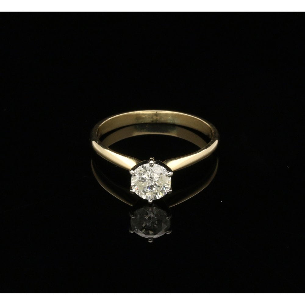 1.01ct Diamond Engagement Ring - 18ct Yellow Gold - Pre Owned