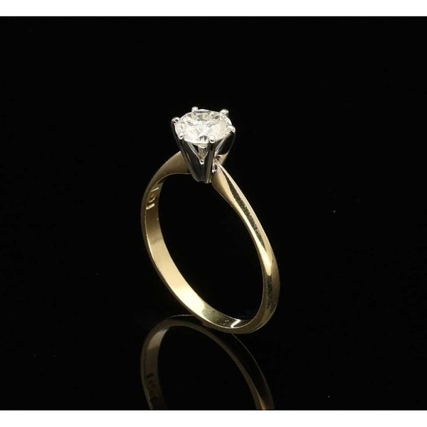 1.01ct Diamond Engagement Ring - 18ct Yellow Gold - Pre Owned