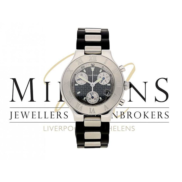 Cartier 21 Chronoscaph Chronograph Quartz